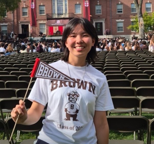 Ментор Аяжан, учится в brown university